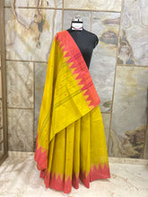 Olive Colour Cotton Saree